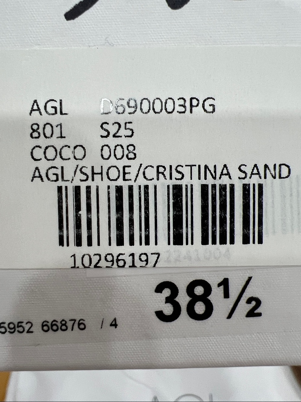 AGL Cocoa Cristina Sling Back Sandal with Embellished Straps - Picture 6 of 6